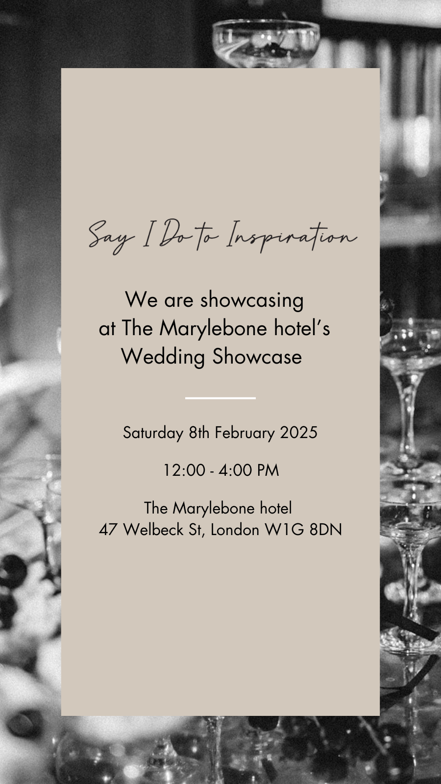 The Marylebone Hotel Westminster Weddings February 2025