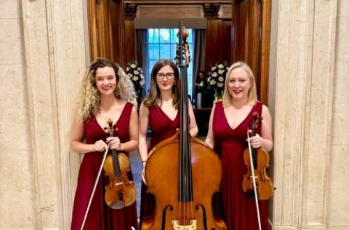 Blue Topaz String trio Westminster Weddings Old Marylebone Town Hall